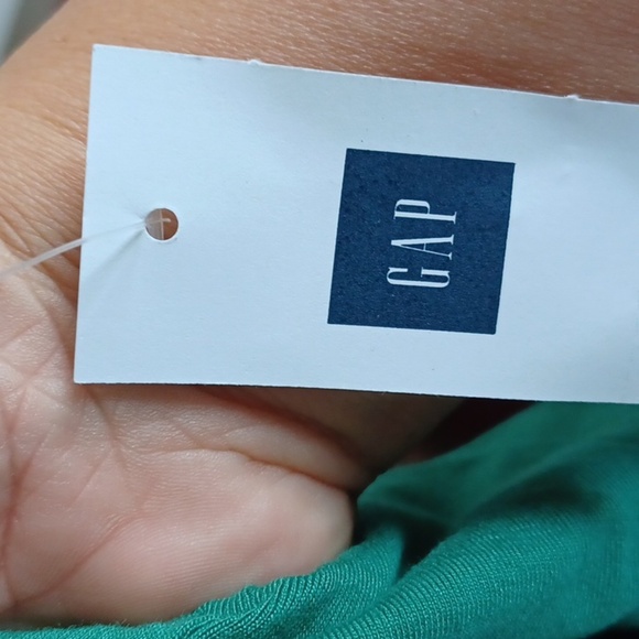 Gap Green Navy Blue Color-block Foldover Waist Long Maxi Skirt XS X-Small - Picture 4 of 4